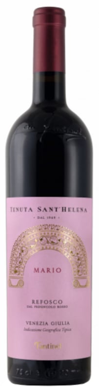 Fantinel Tenuta Sant'Helena Mario Refosco dal Peduncolo Rosso 2018 Front Bottle Shot