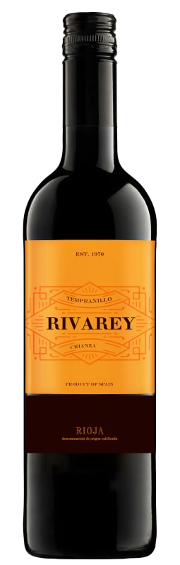 Rivarey Crianza 2016 Front Bottle Shot