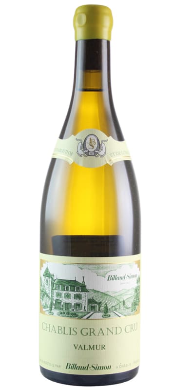Billaud-Simon Chablis Valmur Grand Cru 2019 Front Bottle Shot