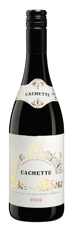 Cachette Cotes du Rhone 2016 Front Bottle Shot