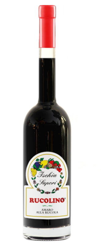Ischia Sapori Rucolino Amaro Alla Rucola Liqueur Front Bottle Shot