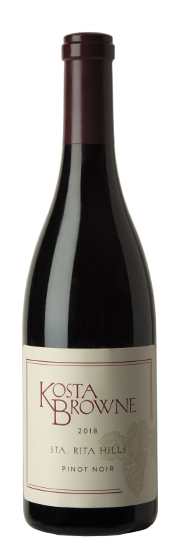 Kosta Browne Sta. Rita Hills Pinot Noir 2018 Front Bottle Shot