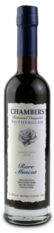 Chambers Rosewood Rare Muscat (375ML half-bottle) Front Bottle Shot