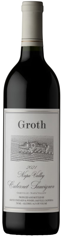 Groth Cabernet Sauvignon 2021 Front Bottle Shot
