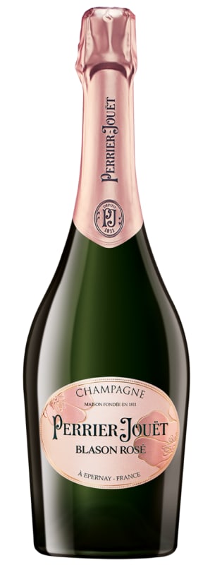 Perrier-Jouet Blason Rose Front Bottle Shot