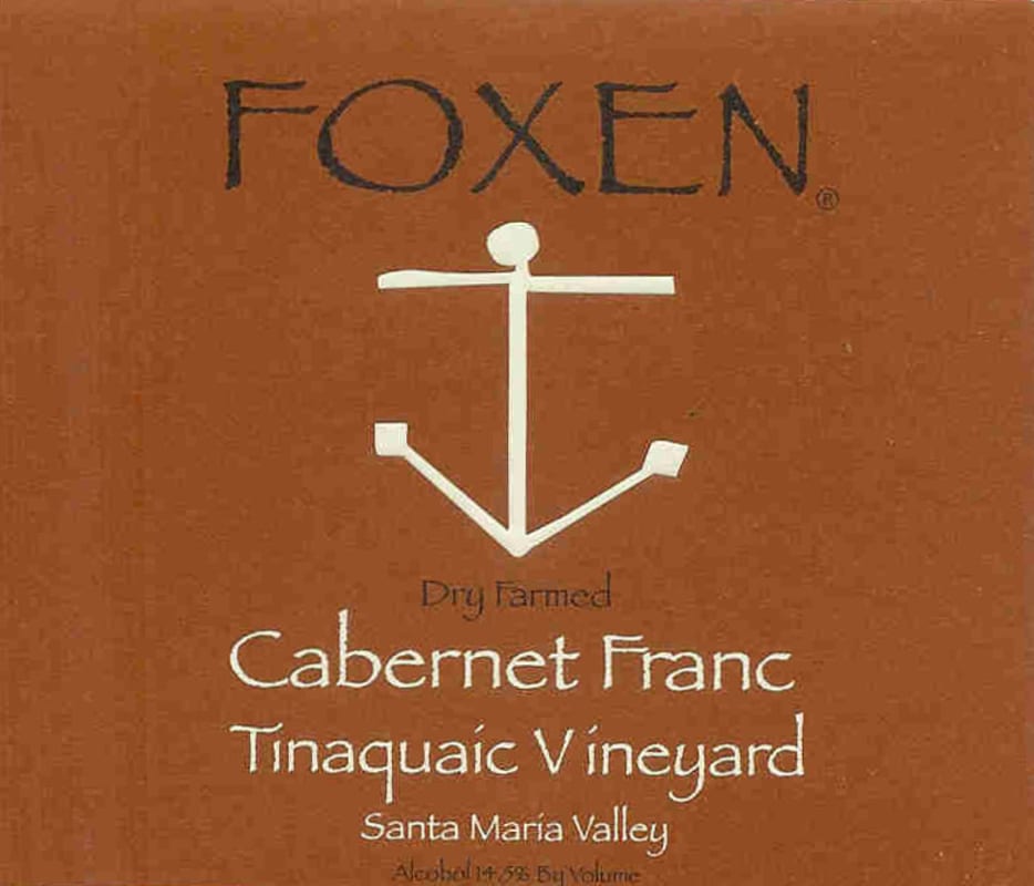 Foxen Tinaquiac Vineyard Cabernet Franc 2006 Front Label