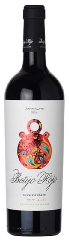 Botijo Rojo Garnacha 2014 Front Bottle Shot