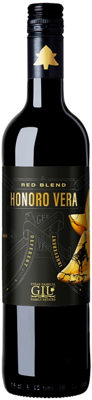 Honoro Vera Red Blend 2021 Front Bottle Shot