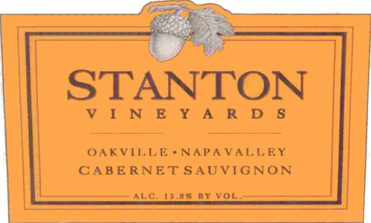 Stanton Vineyards Oakville Cabernet Sauvignon 2003 Front Label
