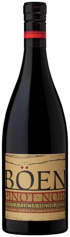 Boen Santa Lucia Highlands Pinot Noir 2016 Front Bottle Shot