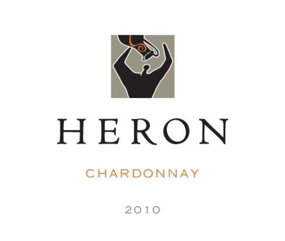 Heron Chardonnay 2010 Front Label