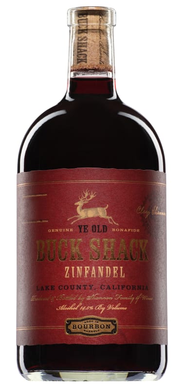 Shannon Ridge Buck Shack Bourbon Barrel Zinfandel 2020 Front Bottle Shot