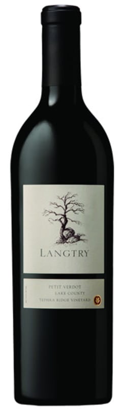 Langtry Estate Serpentine Meadow Petite Sirah 2012 Front Bottle Shot