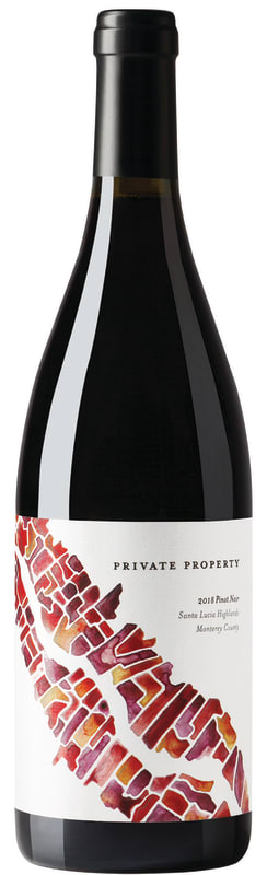 Private Property by Caraccioli Pinot Noir 2018 Front Bottle Shot