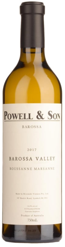 Powell & Son Barossa Valley Roussanne Marsanne 2017 Front Bottle Shot