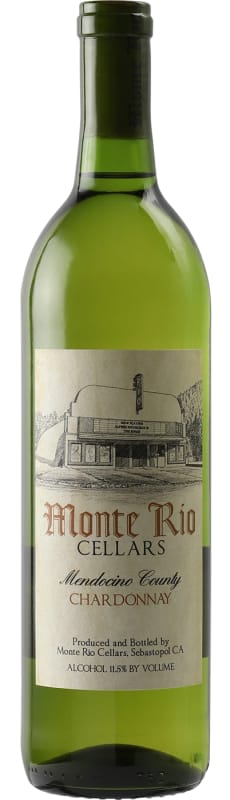 Monte Rio Chardonnay 2021 Front Bottle Shot