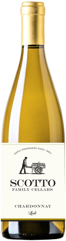Scotto Family Cellars Chardonnay 2018 Front Bottle Shot