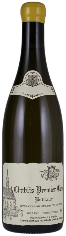 Domaine Francois Raveneau Chablis Butteaux Premier Cru 2016 Front Bottle Shot