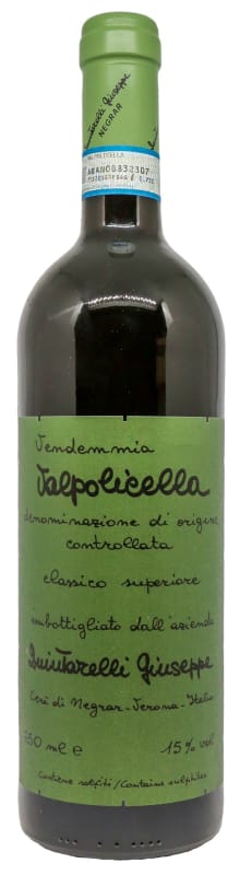 Giuseppe Quintarelli Valpolicella Classico Superiore 2015 Front Bottle Shot