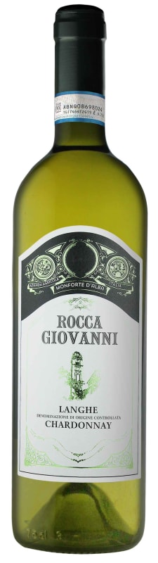 Rocca Giovanni Langhe Chardonnay 2022 Front Bottle Shot