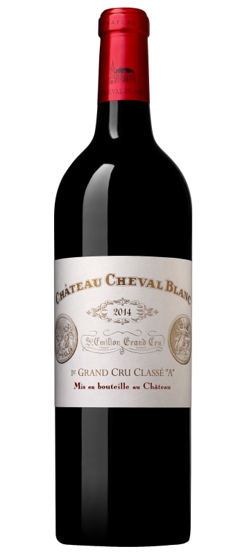 Chateau Cheval Blanc 2014 Front Bottle Shot