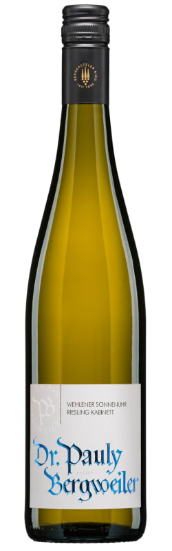 Dr. Pauly-Bergweiler Wehlener Sonnenuhr Kabinett 2021 Front Bottle Shot