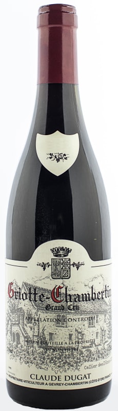 Domaine Claude Dugat Griottes-Chambertin Grand Cru 2020 Front Bottle Shot