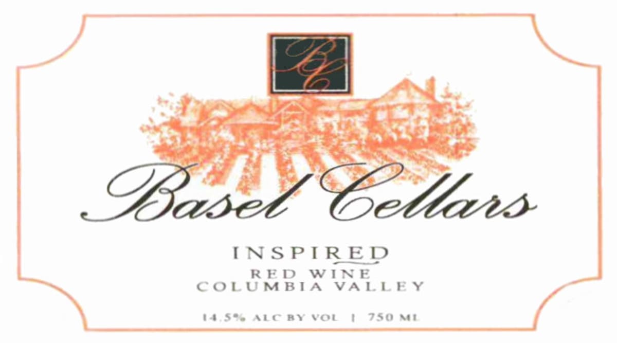 Basel Cellars Estate Inspired 2008 Front Label
