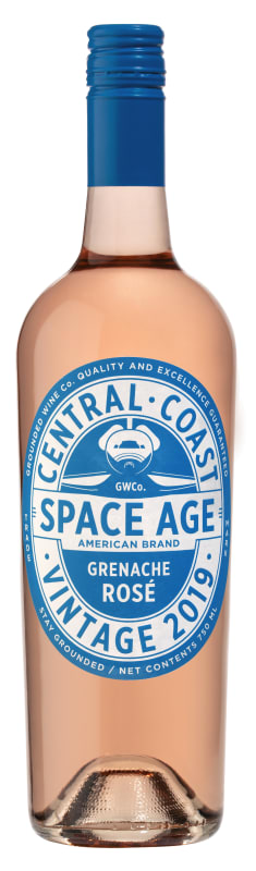 Grounded Wine Co. Space Age Rose 2019 Front Bottle Shot