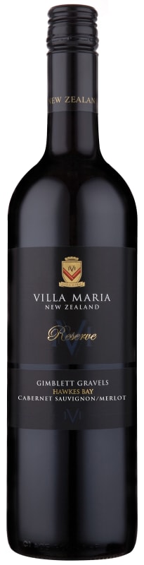 Villa Maria Reserve Gimblett Gravels Cabernet Sauvignon-Merlot 2009 Front Bottle Shot