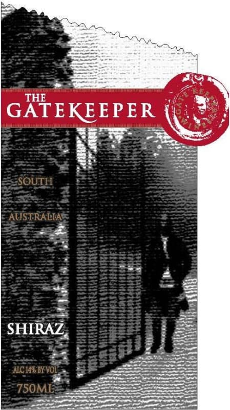Gatekeeper Shiraz 2015 Front Label