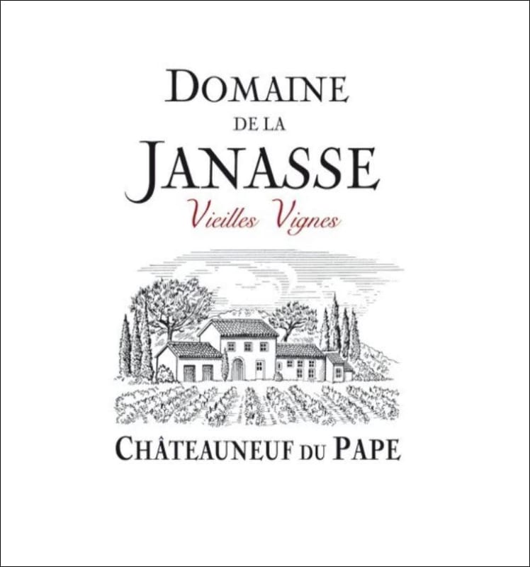 Domaine de la Janasse Chateauneuf-du-Pape Vieilles Vignes (1.5 Liter Magnum) 2021 Front Label