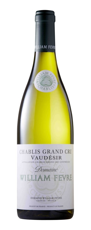 William Fevre Chablis Vaudesir Grand Cru 2022 Front Bottle Shot