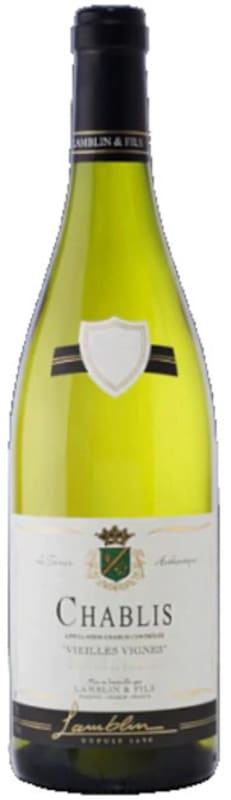 Lamblin et Fils Chablis Vieilles Vignes 2020 Front Bottle Shot