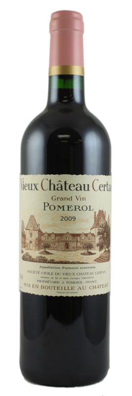 Vieux Chateau Certan 2009 Front Bottle Shot