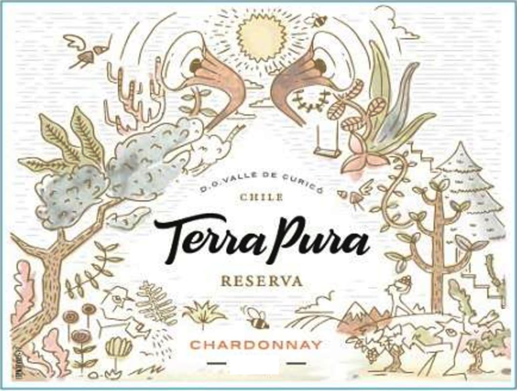 Terrapura Reserva Chardonnay 2020 Front Label