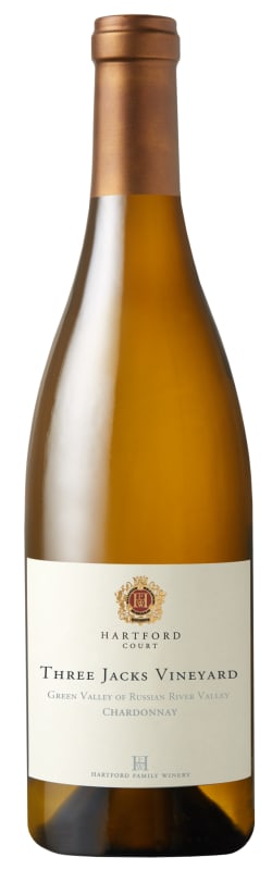 Hartford Court Three Jacks Chardonnay 2018 Front Bottle Shot