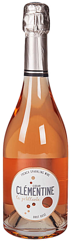 Coeur Clementine La Petillante Brut Rose Front Bottle Shot