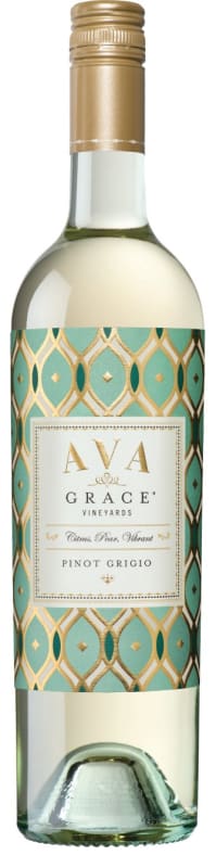 AVA Grace Pinot Grigio 2017 Front Bottle Shot