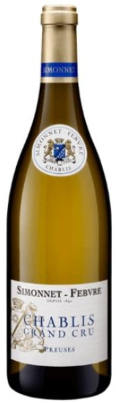 Simonnet-Febvre Chablis Preuses Grand Cru 2017 Front Bottle Shot