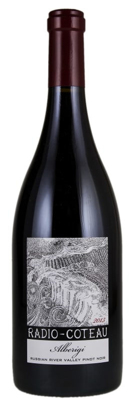 Radio-Coteau Alberigi Pinot Noir 2013 Front Bottle Shot