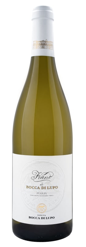 Bocca di Lupo Fiano 2023 Front Bottle Shot