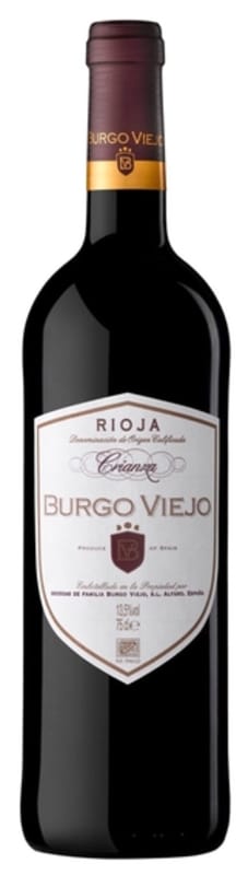 Burgo Viejo Rioja Crianza 2018 Front Bottle Shot