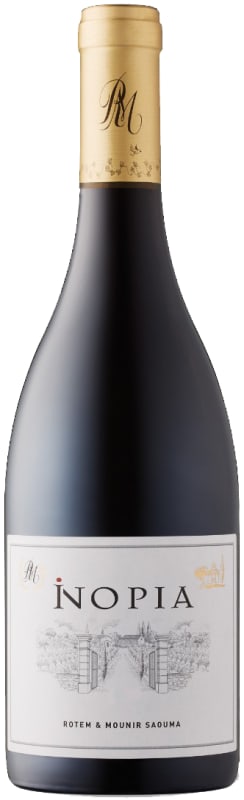 Rotem & Mounir Saouma Inopia Rouge Cotes du Rhone Villages 2015 Front Bottle Shot