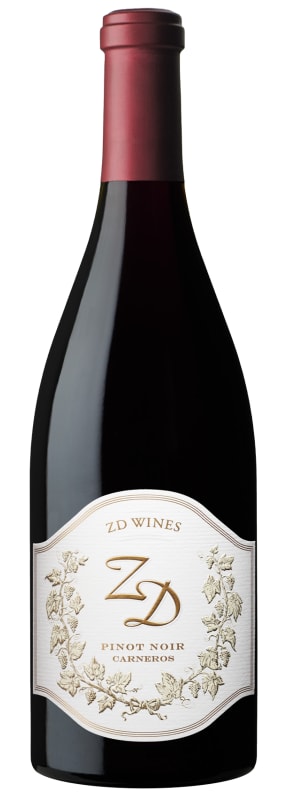 ZD Wines Pinot Noir 2022 Front Bottle Shot