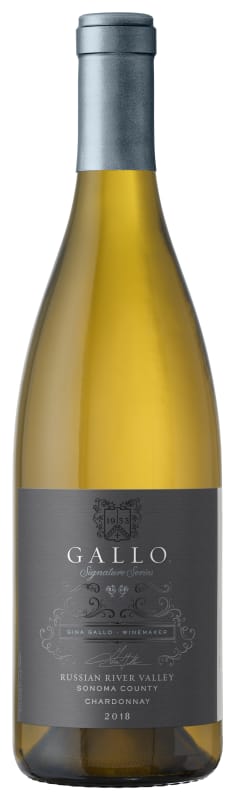 Gallo Signature Series Chardonnay 2018 Front Bottle Shot