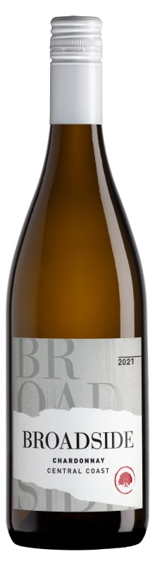 Broadside Chardonnay 2021 Front Bottle Shot