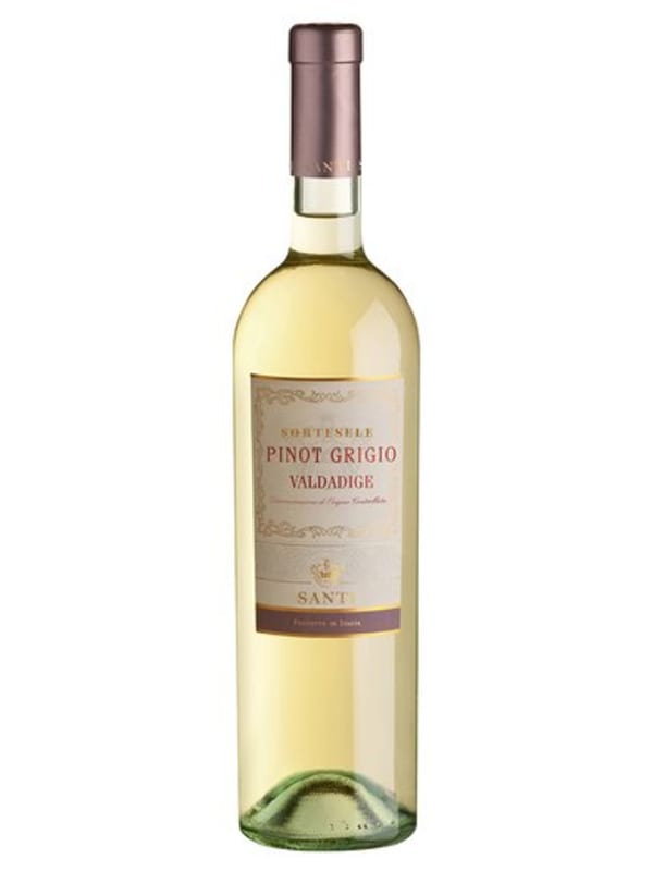 Santi Sortesele Pinot Grigio 2021 Front Bottle Shot