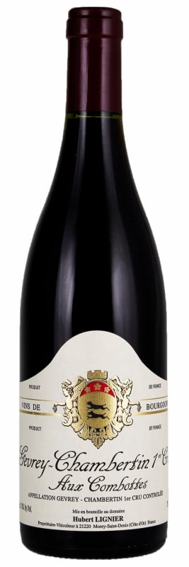 Hubert Lignier Gevrey-Chambertin Aux Combottes Premier Cru 2020 Front Bottle Shot