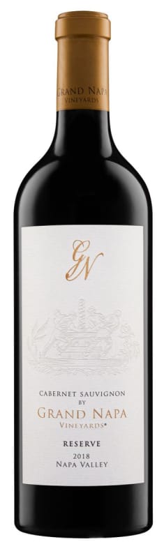 Grand Napa Vineyards Reserve Cabernet Sauvignon 2018 Front Bottle Shot